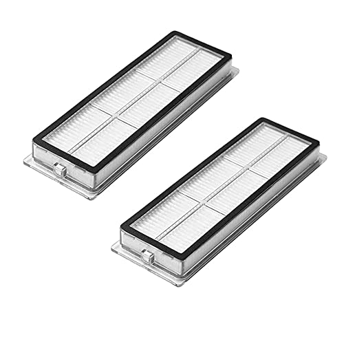 2x Trade-Shop Ersatz HEPA-Filter/Luftfilter/Abluftfilter mit Halter 150x49x15mm für Xiaomi Mi Robot Vacuum Mop Mijia 1C STYTJ01ZHM Dreame F9 von Trade-Shop