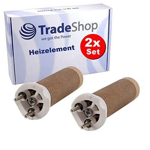 2x Trade-Shop Heizelement 230V 1000W kompatibel mit Leister Triac AT/ST/BT Zündgebläse Pelletheizung Heißluftgerät Heißluftpistole ersetzt 103.596 von Trade-Shop