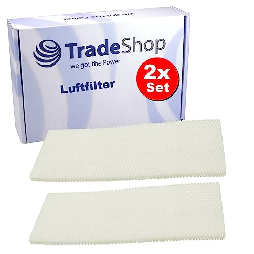 2x Trade-Shop Luftfilter/Verdunstungsfilter/Ersatzfilter kompatibel mit Trotec B 24 E, B 25 E Luftbefeuchter Luftreiniger von Trade-Shop