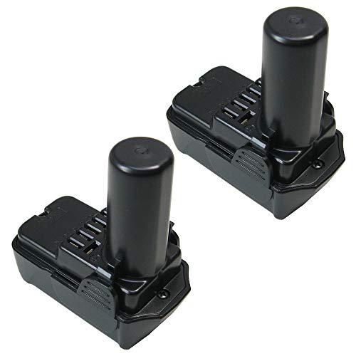 2x Trade-Shop Premium Li-Ion Akku 10,8V / 2000mAh ersetzt Hitachi BCL1015 BCL1030 BCL1030A BCL1030M 329369 329370 329371 329389 331065 für CJ10DL CR10DL DB10DL DB3DL DS10DFL FCG10DL FCH10DL FCR10DL von Trade-Shop