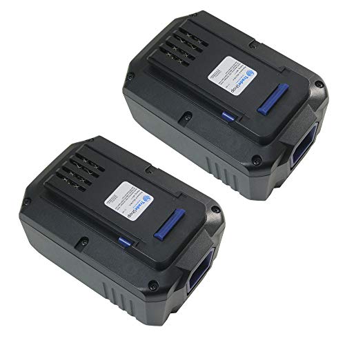 2x Trade-Shop Premium Li-Ion Akku 36V / 4000mAh / 144Wh für LUX-Tools Highwheel-Akku-Rasenmäher A-36 Li/38 H ersetzt 36LB2600, 36LC01 von Trade-Shop