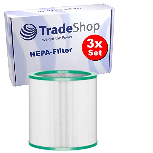 3x Trade-Shop Aktivkohle Luftfilter für Dyson TP-02 Pure Cool Link Filter Dyson TP-03 TP-00 AM-11 Luftreiniger Ersatzteile Turm Ventilator 3x Trade-Shop Aktivkohle Luftfilter für Dyson TP-02 Pure Cool Link Filter Dyson TP-03 TP-00 AM-11 Luftreiniger Ersatzteile Turm Ventilator von Trade-Shop
