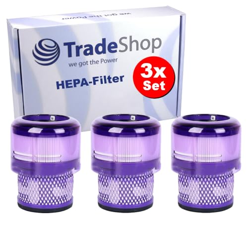 3x Trade-Shop HEPA-Filter Vormotorfilter Filtereinheit kompatibel mit Dyson Omni-Glide, Omni-Glide+, SV19, SV12 Staubsauger ersetzt 965241-01 von Trade-Shop