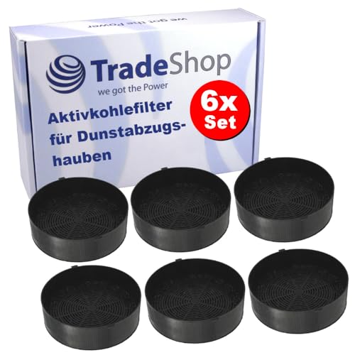 6x Trade-Shop Aktivkohle-Filter kompatibel mit turboair 421113 421117 AE901E C593N CB42A1 GZD1125 / Zubehör für Dunstabzugshauben 6x Trade-Shop Aktivkohle-Filter kompatibel mit turboair 421113 421117 AE901E C593N CB42A1 GZD1125 / Zubehör für Dunstabzugshauben von Trade-Shop