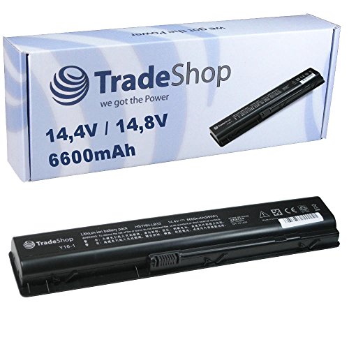 AKKU 6600mAh für HP Pavilion dv9810ca dv9810tx dv9810us dv9812tx dv9812us dv9813tx dv9814tx dv9815nr dv9815tx dv9816tx dv9817cl dv9817tx dv9818tx dv9819tx dv9819wm dv9820tx von Trade-Shop