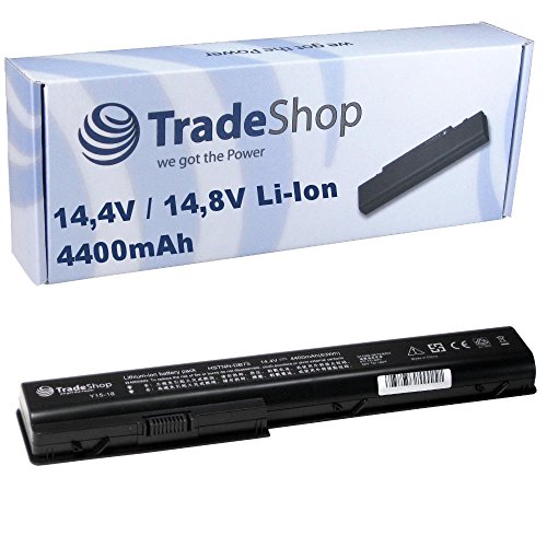 Akku 4400mAh für Hewlett Packard HP Pavilion dv7-1040ef dv7-1040em dv7-1040es dv7-1040et dv7-1040ew dv7-1045eg dv7-1045tx dv7-1050ea dv7-1050ef dv7-1050eg dv7-1050er dv7-1051xx dv7-1052xx dv7-1053ez von Trade-Shop