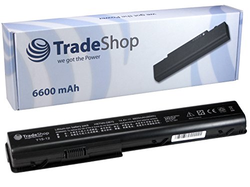 Akku 6600mAh für Hewlett Packard HP Pavilion dv7-1012tx dv7-1013tx dv7-1014ca dv7-1014tx dv7-1015eg dv7-1015tx dv7-1016nr dv7-1016tx dv7-1017tx dv7-1018eg dv7-1018tx dv7-1019tx dv7-1020ea dv7-1020eg von Trade-Shop