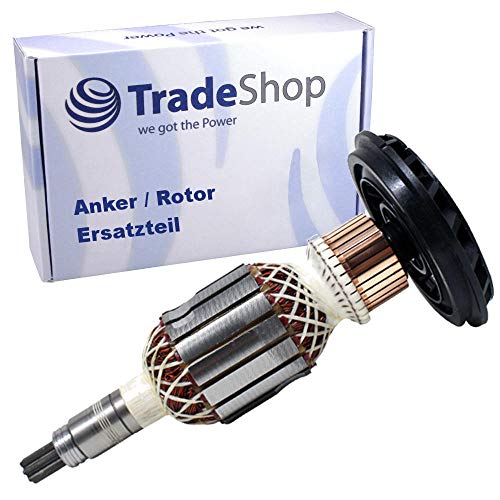 Anker/Rotor/Motor Ersatzteil/Läufer/Kollektor/Polpaket mit Lüfter für Bosch GSH 11 E, GSH11, GSH11E, GBH11DE GBH 11 DE, GBH11, GBH11DE von Trade-Shop