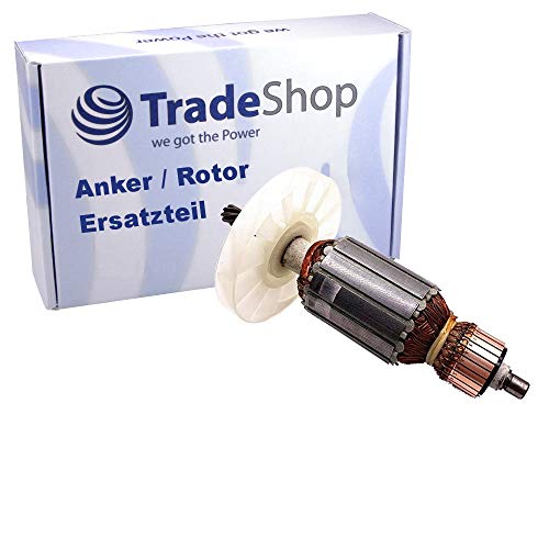 Anker/Rotor/Motor Ersatzteil/Läufer/Kollektor/Polpaket mit Lüfter für Makita HR3520 HR3520B HR3820 ersetzt 512818-2 512819-0 / Bohrhammer von Trade-Shop