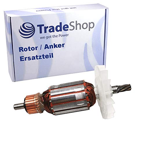 Ersatz Rotor für Bosch GBH 2-28 / D/DF/DV/DFV/F Bohrhammer - ersetzt 1614010262 / Motor Anker Ersatzteil zum Austausch von Trade-Shop