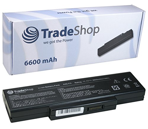 Hochleistungs Li-Ion AKKU 6600mAh 10,8/11,1V ersetzt 90NITLILD4SU1 BTY-M61 BTY-M65 BTY-M67 BTY-M68 von Trade-Shop