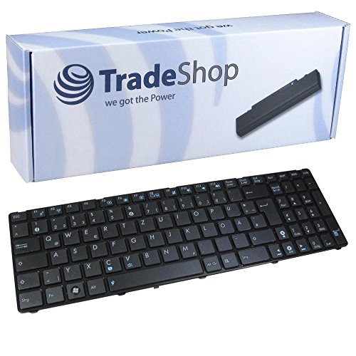 Laptop-Tastatur/Notebook Keyboard Ersatz Austausch Deutsch QWERTZ für Asus X72 X72D X72DR X72F X72J X72JK X72 X72JR X72JT X72SA X52 X52JB X52JC X52JE UL50V UL50VT (Deutsches Tastaturlayout) von TradeShop