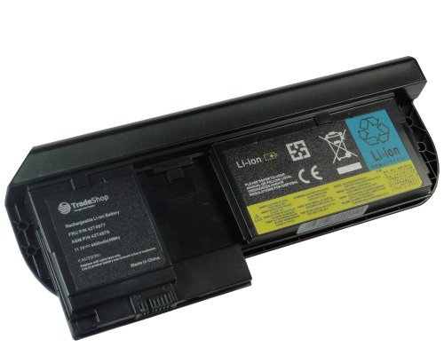 Li-Ion Akku 4400mAh ersetzt 42T4877 42T4878 0A36285 0A36286 42T4877l 42T4879 42T4881 ASM-42T4882 FRU-42T4881 45N1077 42T4903 42T4882 42T4881 Battery 52 für IBM Lenovo ThinkPad X220t X220 Tablet Li-Ion Akku 4400mAh ersetzt 42T4877 42T4878 0A36285 0A36286 42T4877l 42T4879 42T4881 ASM-42T4882 FRU-42T4881 45N1077 42T4903 42T4882 42T4881 Battery 52 für IBM Lenovo ThinkPad X220t X220 Tablet von Trade-Shop