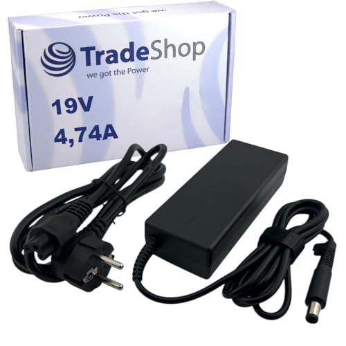 Notebook Laptop Netzteil Ladegerät Ladekabel Adapter 19V 4,74A 90W 7,4mm x 5,0mm inkl. Stromkabel für HP Pavilion dm1-4000 dm1-4100 dm1-4200 dm1-4300 650 655 dm1-4400 dm4 dv3000 dv4 dv8 m6 m7 Notebook Laptop Netzteil Ladegerät Ladekabel Adapter 19V 4,74A 90W 7,4mm x 5,0mm inkl. Stromkabel für HP Pavilion dm1-4000 dm1-4100 dm1-4200 dm1-4300 650 655 dm1-4400 dm4 dv3000 dv4 dv8 m6 m7 von Trade-Shop