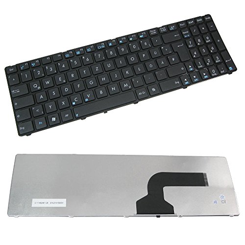 Original Laptop-Tastatur / Notebook Keyboard Ersatz Austausch Deutsch QWERTZ für Asus X54XI X64 X64JA X64VG X64VN X73B X73BR X73BY X73E X73K X73S X73T N52 X52 X53 X54 (Deutsches Tastaturlayout) von Trade-Shop