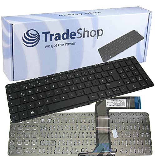 Original Notebook Tastatur Deutsch QWERTZ für HP Pavilion 17-F173NG 17-F182NG 17-F1XX 17-F200 17-F203NG 17-F217NG 17-F217NG 17-F224NG 17-F233NG von Trade-Shop