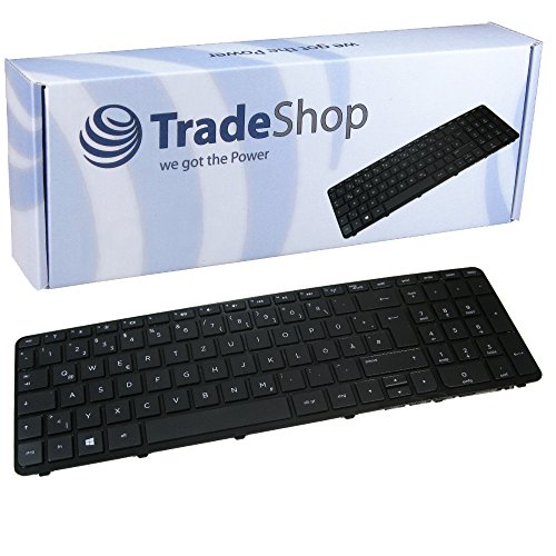 Original QWERTZ Tastatur Deutsch mit schwarzem Rahmen für HP Pavilion 7J1440 7J1590 9Z.N9HSC.601 9Z.N9HSC.60G 9Z.N9HSC.60U AER68U00410 BEBTEA0M26HA9B NSK-CN6SC NSK-CN6SC-0U (Deutsches Tastaturlayout) Original QWERTZ Tastatur Deutsch mit schwarzem Rahmen für HP Pavilion 7J1440 7J1590 9Z.N9HSC.601 9Z.N9HSC.60G 9Z.N9HSC.60U AER68U00410 BEBTEA0M26HA9B NSK-CN6SC NSK-CN6SC-0U (Deutsches Tastaturlayout) von Trade-Shop