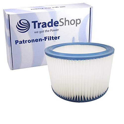 Patronen-Filter/Dauerfilter/Faltenfilter für JMP Inox 35 Metabo ASA 30 L PC Inox ASA 25 L PC/Staubsauger Nasssauger Trockensauger Sauger von Trade-Shop