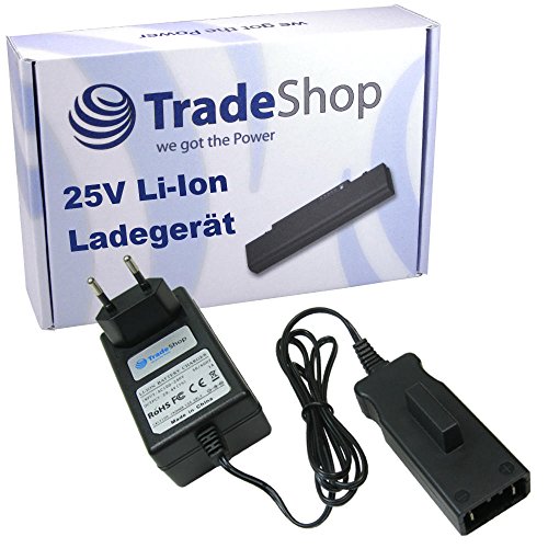 Trade-Shop 25V Li-Ion Akku Ladegerät Ladestation kompatibel mit Gardena 4025 883801 8838-U 8838U 8838-20 08838-20 8838-00.701.00 Trade-Shop 25V Li-Ion Akku Ladegerät Ladestation kompatibel mit Gardena 4025 883801 8838-U 8838U 8838-20 08838-20 8838-00.701.00 von Trade-Shop