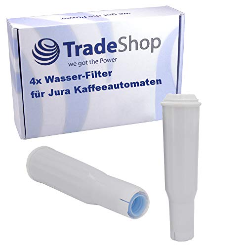 Trade-Shop 4X Wasser-Filter/Filterpatrone für Jura Impressa S50 S55 S70 S75 S85 S90 S95 F5 F7 F9 F50 F55 F70 F85 F90 von Trade-Shop