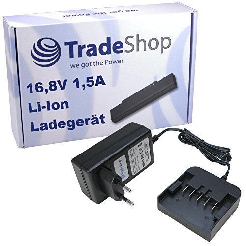 Trade-Shop Akku Ladegerät Ladekabel Netzteil (14,4V Li-Ion) Ladestation kompatibel mit Metabo 6.25454 6.25467 6.25456 6.25458 6.25468 von Trade-Shop