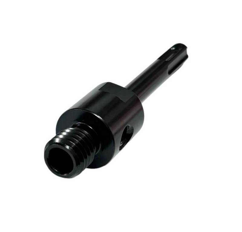 Trade-Shop Bohrkrone Adapter 5/8-11 auf SDS-Plus für Diamantbohrkronen Kernbohrer, mit Loch / Schlüsselmaß für Maulschlüssel: ca. 22mm von Trade-Shop