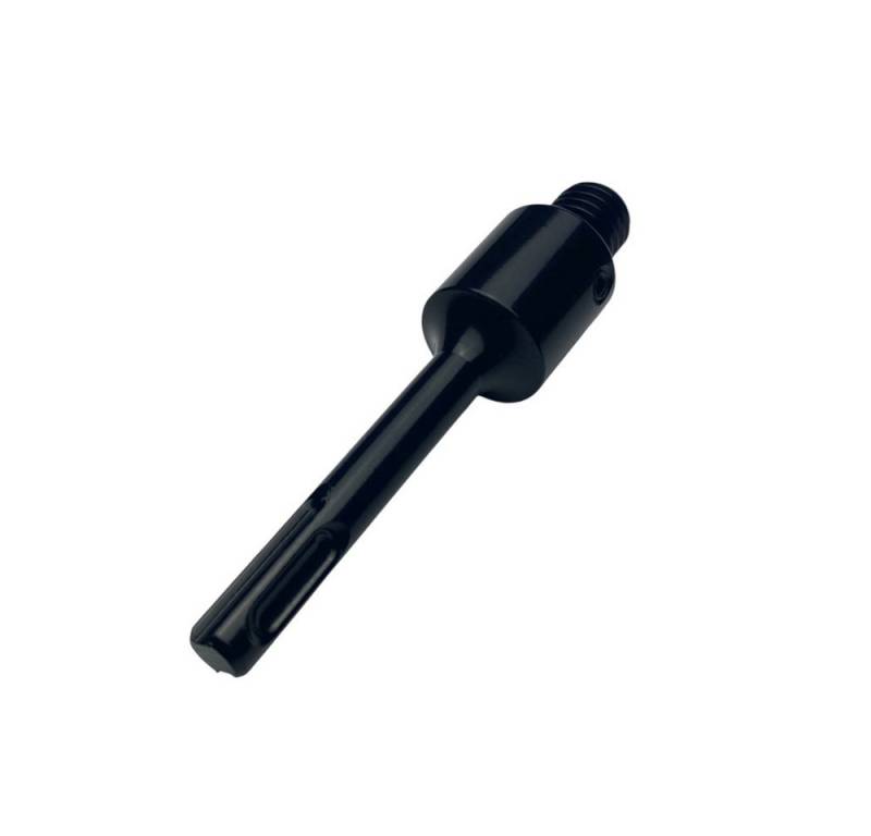 Trade-Shop Bohrkrone Adapter passend für Bohrmaschinen mit SDS-Plus Aufnahmeschaft, M16 auf SDS-Plus / gehärteter Stahl aus einem Guss von Trade-Shop