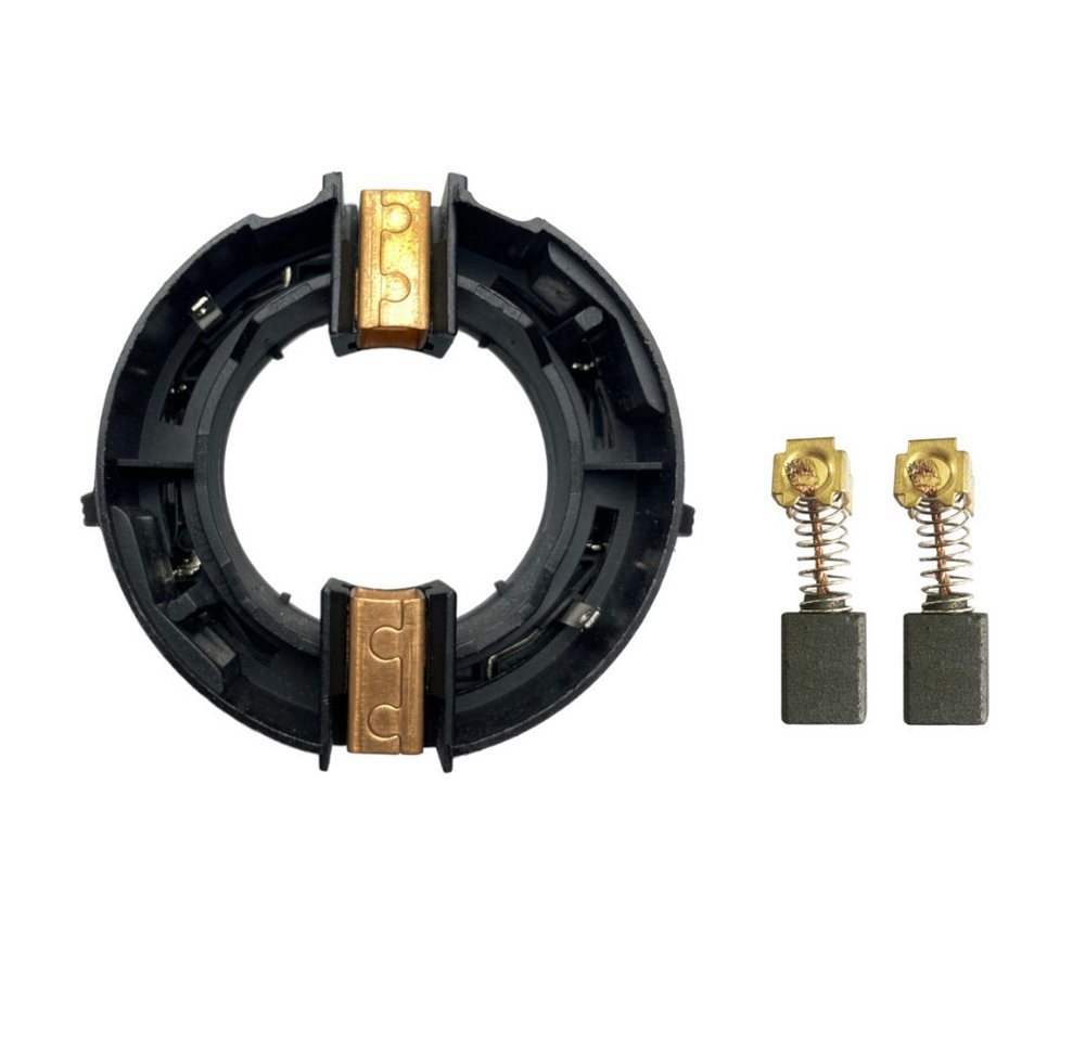 Trade-Shop Ersatzbürste 2x mit Kohlebürsten-Halter passend für Makita CB419 191962-4, 6mm x 9mm x 11,5/13,5mm Motorkohlen Kohlebürsten, Maße des Halters: ca. 60 x 55 x 40mm - Geeignet für Bohrhammer Trade-Shop Ersatzbürste 2x mit Kohlebürsten-Halter passend für Makita CB419 191962-4, 6mm x 9mm x 11,5/13,5mm Motorkohlen Kohlebürsten, Maße des Halters: ca. 60 x 55 x 40mm - Geeignet für Bohrhammer von Trade-Shop
