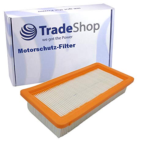 Trade-Shop Filter Motorschutz kompatibel mit Staubsauger Kärcher DS 5800, DS 6000, DS 5500, DS 5600, K 5500 Ersatz für 6.414-631.0, 6.414-631. von Trade-Shop