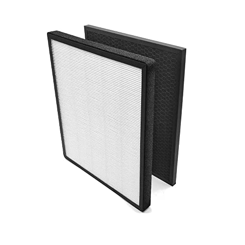 Trade-Shop Filter-Set (HEPA-Filter + Aktivkohlefilter) für Levoit LV-PUR131 LV-PUR131S LV-H131-RWH LV-131S-RXW LV-RH131S ersetzt LV-PUR131C1Z8 von Trade-Shop