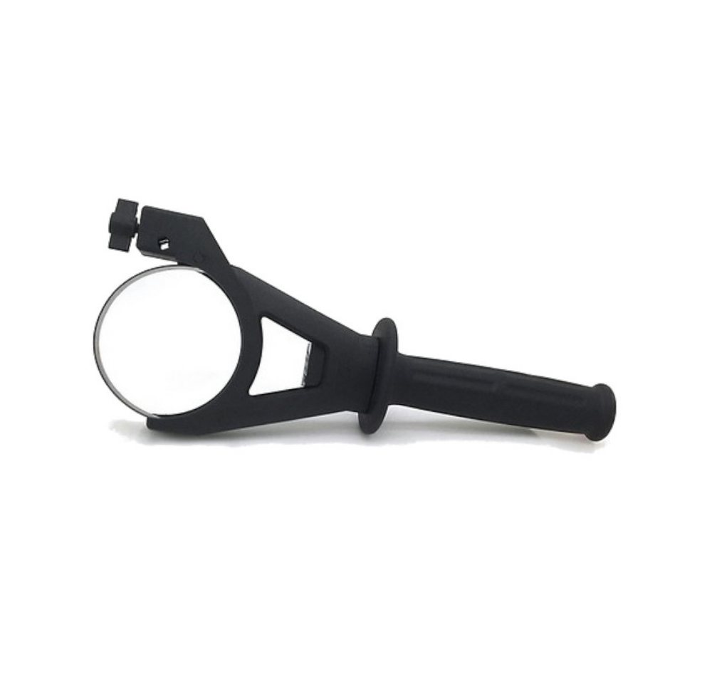 Trade-Shop Griff Handgriff passend für Bosch GBH 10 DC, GBH 11 DE ersetzt 2 602 025 086, Spannhals-Durchmesser: ca. 75mm - 87mm (manuell veränderbar) von Trade-Shop
