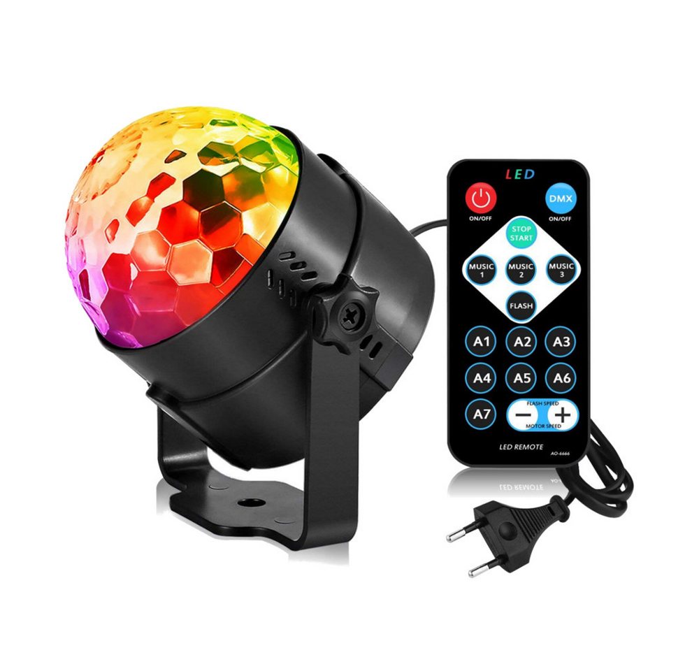 Trade-Shop LED Discolicht Party Licht Discokugel Lichteffekte für Karaoke, Bars, Clubs, Rot, Grün, Blau, Rot & Grün, Blau & Grün, Rot & Blau, alle Farben gemischt, 3 verschiedene Modi: Automatik, Musik, Flash / insgesamt 7 Farbmodi Trade-Shop LED Discolicht Party Licht Discokugel Lichteffekte für Karaoke, Bars, Clubs, Rot, Grün, Blau, Rot & Grün, Blau & Grün, Rot & Blau, alle Farben gemischt, 3 verschiedene Modi: Automatik, Musik, Flash / insgesamt 7 Farbmodi von Trade-Shop