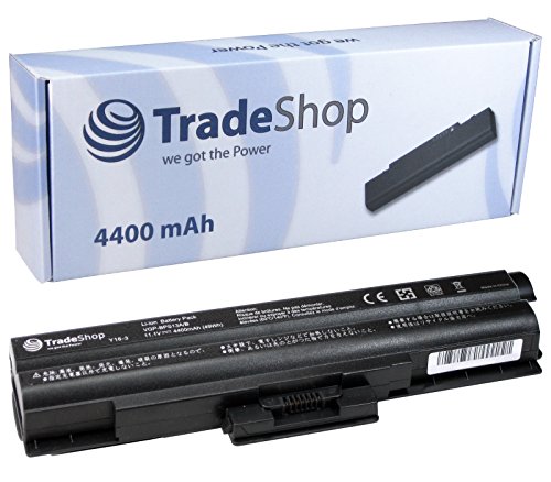 Trade-Shop Li-Ion Akku 10,8V/11,1V / 4400mAh kompatibel mit Sony Vaio VGP-BPL-13-A VGP-BPL-13S VGP-BPS-21-A VGP-BPS-1321-B von Trade-Shop