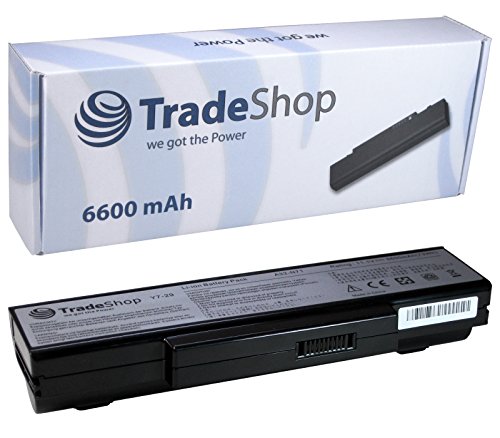 Trade-Shop Li-Ion Akku 10,8V/11,1V / 6600mAh kompatibel mit Asus A72 A-72 A72D A72DR A72F A72J A72JK A72JR K72 K-72 K72D K72DR K72DY K72F K72J K72JA von Trade-Shop