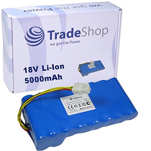 Trade-Shop Li-Ion Akku 18V 5000mAh kompatibel mit Husqvarna 589 58 52-01, 589 58 57-0 Automower 435X AWD, 440, 520, 550 von Trade-Shop