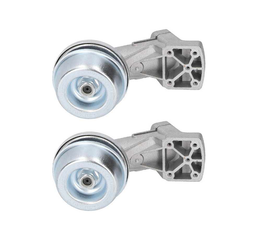 Trade-Shop Motorsensenmesser Getriebekopf 2x passend für Stihl FS280K FS290 FS300 FS310 FS350 (2-St), M12 x 1,5 Linksgewinde / 6,5mm Vierkantwelle / für 28mm Schaftrohr von Trade-Shop