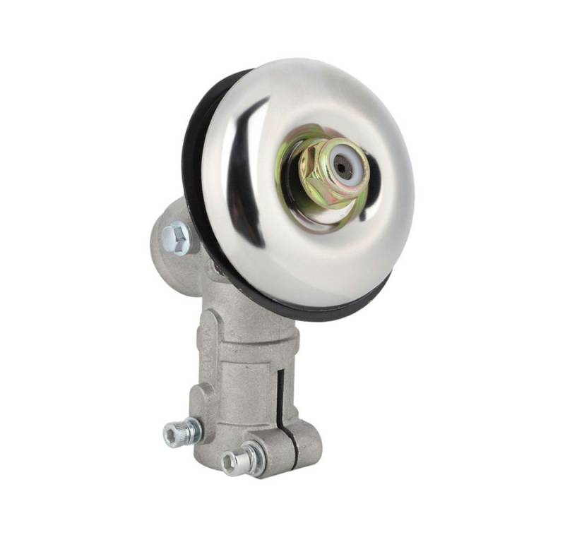 Trade-Shop Motorsensenmesser Getriebekopf passend für Motorsense Freischneider mit 26mm Rohr (1-St), Gewinde: M10 x 1,25 (links), Ausführung: 7-Zahn Antriebswelle von Trade-Shop