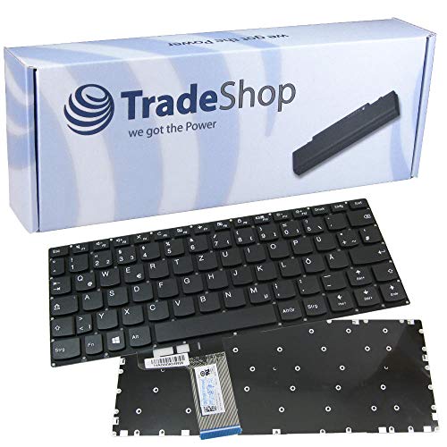 Trade-Shop Original Laptop Tastatur/Notebook Keyboard Deutsch QWERTZ für Lenovo Yoga 310 310-11 310-11IAP 310-11IAP 710 710-11 710-11ISK 710-11IKB (Deutsches Tastaturlayout) von Trade-Shop