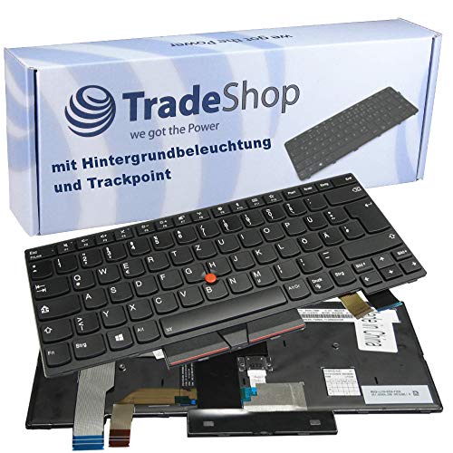 Trade-Shop Original Laptop Tastatur mit Backlight für Lenovo ThinkPad T470 T480 01AX376 01HX488 01HX471 01AX499 01AX581 01HX351 01AX502 01AX540 01HX511 von Trade-Shop