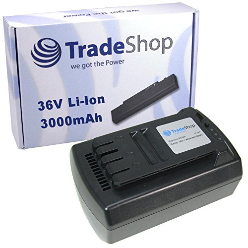 Trade-Shop Premium Li-Ion Akku 36V / 3000mAh / 108Wh für Garden Feelings R1S-360-AH-C 36V Trade-Shop Premium Li-Ion Akku 36V / 3000mAh / 108Wh für Garden Feelings R1S-360-AH-C 36V von Trade-Shop