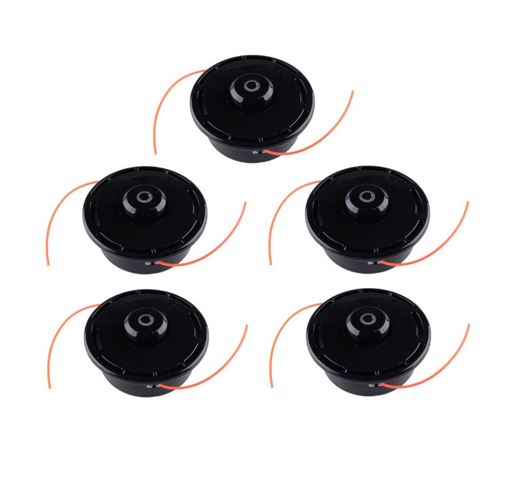 Trade-Shop Rasentrimmer-Ersatzspule M10 Linksgewinde passend für Honda UMK435E UMR425 UMR425E, (5-St), Trimmerkopf Fadenkopf Mähkopf Spulenkopf von Trade-Shop