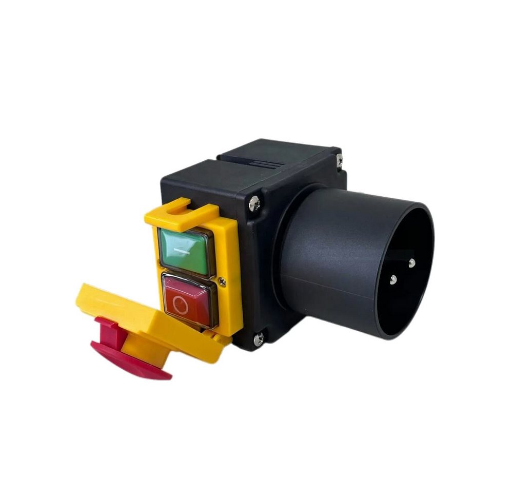 Trade-Shop Schalter Motorstarter Typ DZ08-1 für Werkzeugmaschinen wie Holzspalter, mit Schutzkappe und Notaus-Klappe für zusätzlichen Schutz Trade-Shop Schalter Motorstarter Typ DZ08-1 für Werkzeugmaschinen wie Holzspalter, mit Schutzkappe und Notaus-Klappe für zusätzlichen Schutz von Trade-Shop