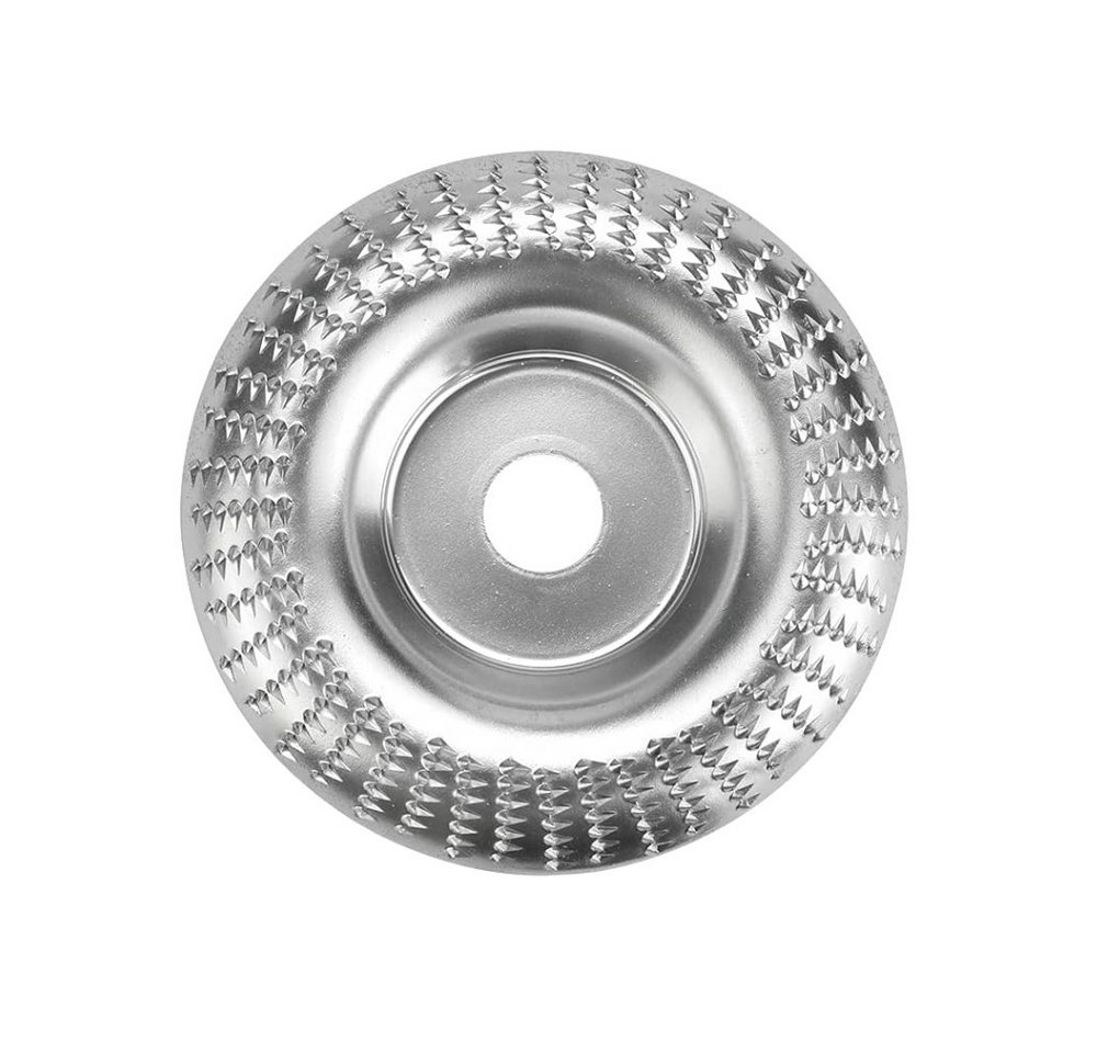 Trade-Shop Schleifer-Raspelscheibe Schleifteller aus Hartmetall passend für 125mm Winkelschleifer, ø 125.00 mm, 1-St., Material: Hartmetall - bestehend aus hunderten kleinen scharfen Zähnen Trade-Shop Schleifer-Raspelscheibe Schleifteller aus Hartmetall passend für 125mm Winkelschleifer, ø 125.00 mm, 1-St., Material: Hartmetall - bestehend aus hunderten kleinen scharfen Zähnen von Trade-Shop