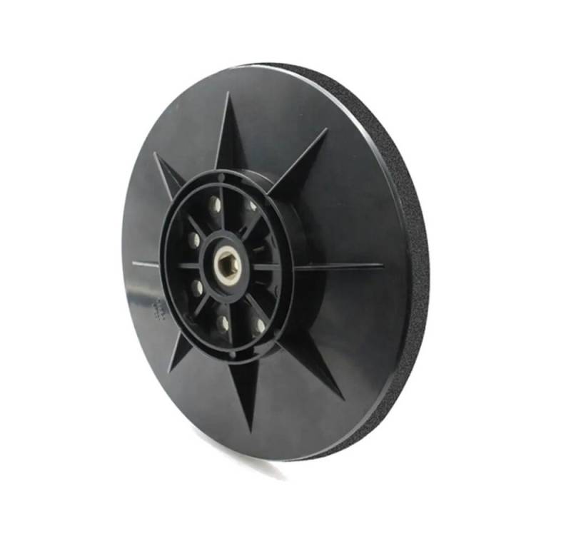Trade-Shop Schleifteller passend für Einhell TC-DW 225, TE-DW 225 Trockenbauschleifer, ø 225.00 mm, 1-St., Ausführung: Klett / Anzahl der Staublöcher: 8 von Trade-Shop