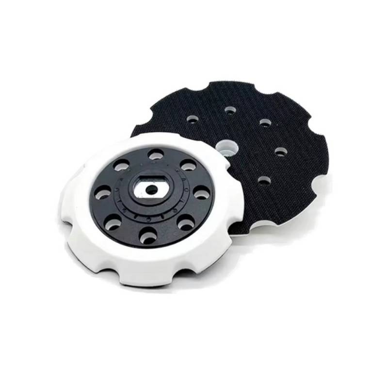 Trade-Shop Schleifteller passend für Makita PO5000C PO6000C DPO500Z DPO600Z ersetzt 197922-4, ø 125.00 mm, 1-St., Ausführung: hart / Anzahl der Löcher: 8 / Aufnahme: Klett Trade-Shop Schleifteller passend für Makita PO5000C PO6000C DPO500Z DPO600Z ersetzt 197922-4, ø 125.00 mm, 1-St., Ausführung: hart / Anzahl der Löcher: 8 / Aufnahme: Klett von Trade-Shop