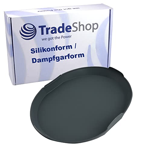 Trade-Shop Silikonform Dampfgarform für Vorwerk Thermomix Varoma TM5 TM6 TM31 TM Friend/kein Tropfen, Verkleben, Antihaft-Oberfläche, hitzebeständig Trade-Shop Silikonform Dampfgarform für Vorwerk Thermomix Varoma TM5 TM6 TM31 TM Friend/kein Tropfen, Verkleben, Antihaft-Oberfläche, hitzebeständig von Trade-Shop