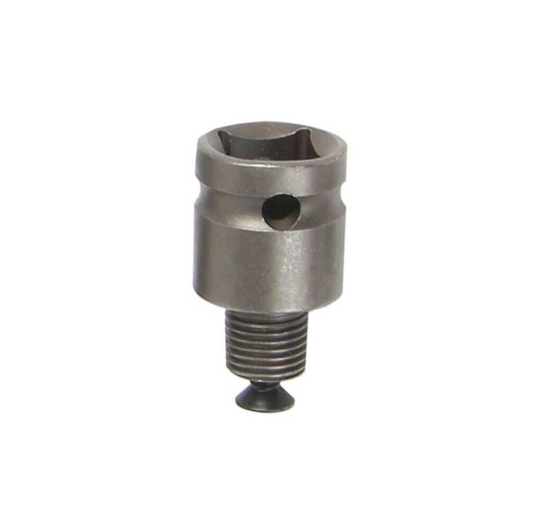 Trade-Shop Stecknuss Vierkant-Adapter 1/2" passend für Festool, Hilti, Hitachi, Ryobi, Geeignet für Bohrfutter mit 1/2" x 20 UNF Gewindeanschluss von Trade-Shop