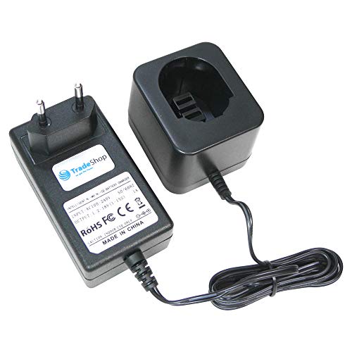 Trade-Shop Universal Akku Schnell-Ladegerät für DeWalt DW975B DW975K DW977 DW977B DW977K DC542 DC542K DC612KA - (1,2V-18V Ni-MH Ni-Cd) Ladestation von Trade-Shop