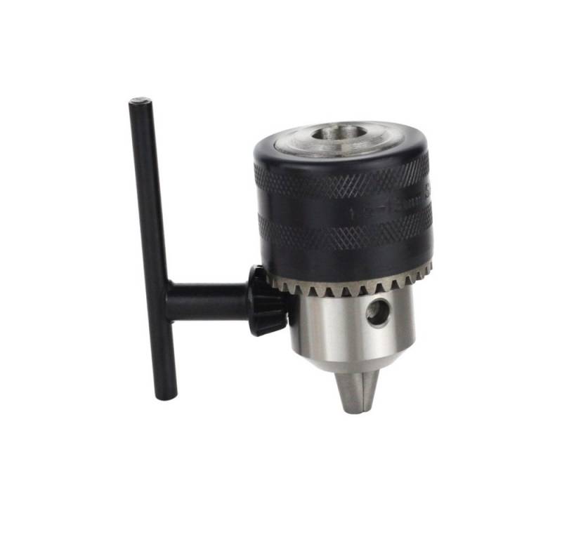 Trade-Shop Zahnkranzbohrfutter inkl. Bohrfutterschlüssel passend für Bohrer mit SDS Plus Bohrfutter, Spannweite bis 13.00 mm von Trade-Shop