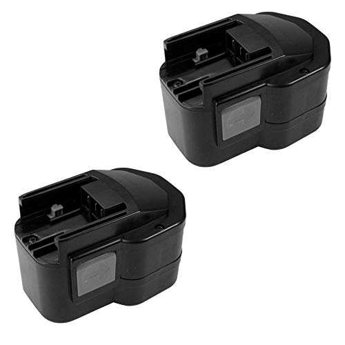 2x Hochleistungs Ni-MH Akku, 12V / 2500mAh für Atlas Copco AEG Milwaukee LokTor P12PX P12TX S12PX S12TX BF12 System PBS3000 B12 BX12 BXS12 BXL12 P12P P12T BF12 MX12 MXS12 2x Hochleistungs Ni-MH Akku, 12V / 2500mAh für Atlas Copco AEG Milwaukee LokTor P12PX P12TX S12PX S12TX BF12 System PBS3000 B12 BX12 BXS12 BXL12 P12P P12T BF12 MX12 MXS12 von TradeShop